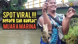 Spot Mancing Pinggiran Viral !!! Muara Marina Kali Sangker Semarang