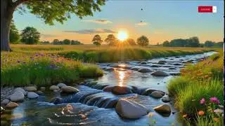 🕊️ Forest River Water Sounds with Piano &mdash; Deep Sleep Music