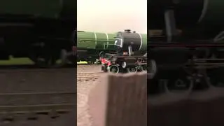 Firdaussi passing by the loco shed