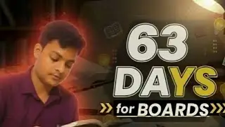63 days left for my board exam | My hindi syllabus 🧿 | Planning for a test | A day in my life 