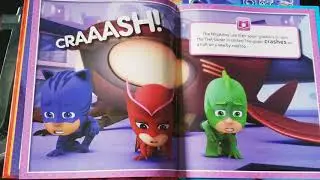 Pj masks Electronic Look & Find &play-a-sound Reader 8 book library #pjmask #owlette #book #unboxing