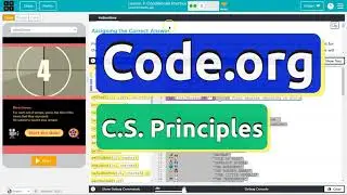 Code.org Lesson 7.3A Conditionals Practice | Answer Tutorial | Unit 4 CS Principles 2023