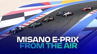 That UNBELIEVABLE last lap finish from the air 🤯 | Round 7 Misano E-Prix