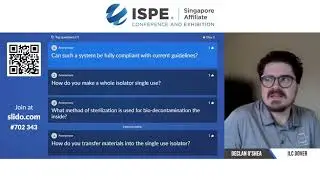 Use of Single Use Aseptic Isolator systems with Declan O&rsquo;Shea, ILC Dover