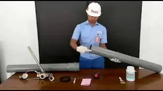 Tutorial Penyambungan Pipa uPVC SNI dengan menggunakan rubber seal