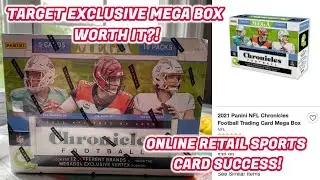 INSANE BOX! TARGET EXCLUSIVE CHRONICLES FOOTBALL MEGA BOX WORTH IT?! AWESOME RIP!