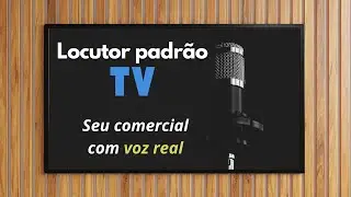 Locu&ccedil;&atilde;o para comercial da Nacional Volkswagen. VOZ PADR&Atilde;O REAL.