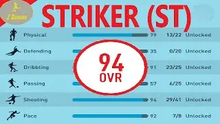 Best 94 Overall Striker (ST) Build for FIFA 22 Career Mode - Maximum Potential (2nd Version)
