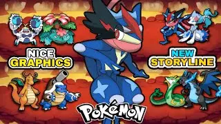 New Pokemon Gba Rom Hack With New Story, New Region, Travel To Kanto / Unova, New script, & More