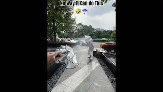 Umbrella Water Gun: Stay Dry and Spray #rainfall #umbrella
