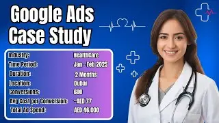 Google Ads Case Study -  HealthCare Business  - #dubai
