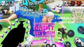 INVOCATION SAINT SATURN JAYGARCIA + GAMEPLAY GARP-SAN - ONE PIECE BOUNTY RUSH