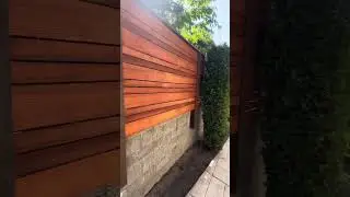 Beautiful Pre-Stained Wood Fence Build &ndash; Low Maintenance & Long-Lasting
