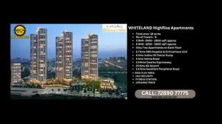 Whiteland project in Gurgaon || Lowrise & Highrise Luxury society || ☎️72890 77775 #whiteland
