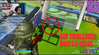 EL &Uacute;LTIMO JUGADOR ME TROLLEA CON LA CAJA EN FORTNITE - Jaivan28