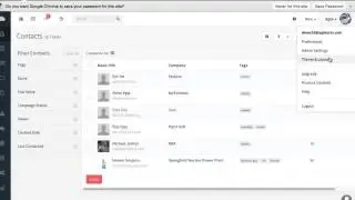 Agile CRM : Contact Management