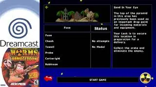 Worms Armageddon Dreamcast PART 2