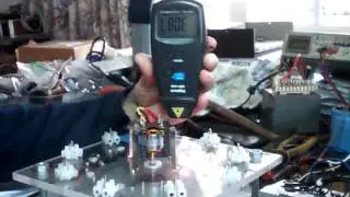 Muller Motor Driven by Out Runner to 8000 RPM