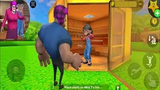 Scary Teacher 3D Chapter Queen of Hearts Francis Troll Miss T New Levels Stupid Cupid #Shorts