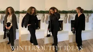 Fall to Winter Transitional Outfit Ideas | Thrifted, Zara, H&M, SKIMS, & Other Stories & more