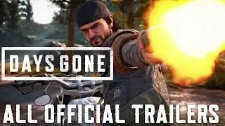 Days Gone - All official trailers | PS4 exclusive | 1080p | April 26th