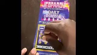 Jeopardy Fl Lottery Scratcher #scratchofftickets #winningticket