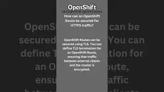 20 OpenShift Interview Quiz #kubernetes #Openshift