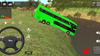 euro coach bus simulator 💥🤩|| new indonesia coach bus simulator - Android gameplay