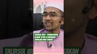 Prof Dr Rozaimi Ramle - Talbis Iblis