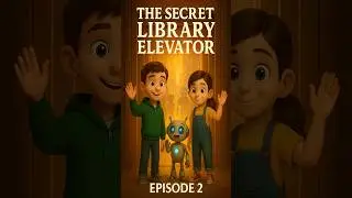 The Secret Library Elevator | Episode 2 &ndash; The Robot Kingdom | Kids Adventure Story