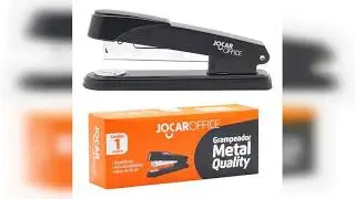 Review: Grampeador Profissional Jocar Metal Quality 50 Folhas Grampos 24/6 26/6 23/8