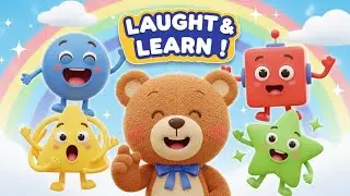 Laugh & Learn Shapes and Colors 🟢🔺🔵 | Fun Learning Video for Kids.Brain Break Dance for Kids 🕺💃