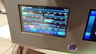 Короткий тест , работа защит по ксв УМ 1квт EW3MM разводка Плат EW2DZ.