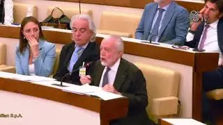 VIDEO - De Laurentiis in Senato: 
