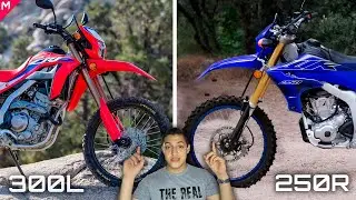 CRF 300L O WR 250R / ¿CUAL ES LA MEJOR DOBLE PROPÓSITO DEL PLANETA?/ COMPARACIÓN A DETALLE