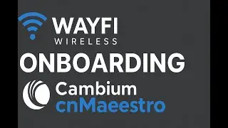 Cambium cnMaestro Setup with WayFi Wireless | Enable RADIUS & Passpoint for Carrier Offload