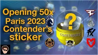 Can opening  50x Paris 2023 contenders sticker capsules make profit?