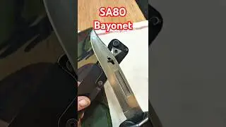 British bayonet SA80 L85 #knifeskills #army #knife #nva #survival