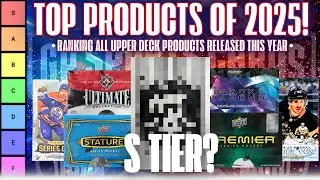 Ranking The BEST Upper Deck Hockey Products of 2025 !!
