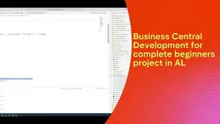 Project in business central for beginner in AL