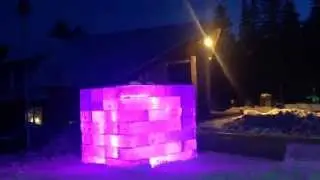 Jyoti Duwadi - Melting Ice Installation and Lighting at McMichael Canadian Art Collection