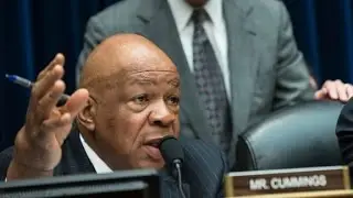 Rep. Elijah Cummings reacts to Comey's latest letter