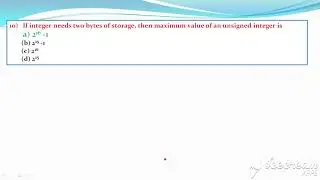 Bihar STET Computer Science   2019   C Language Part 1