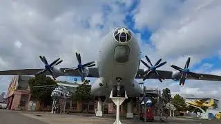 Technikmuseum mit Antonov AN 22 ✈️ #flugzeug #alarm #alert #museum 