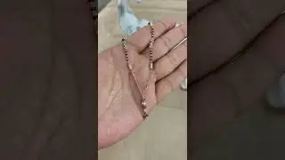 Rose Gold Mangalsutra | Gold Mangalsutra Design 2023 | Gold Mangalsutra Designs #mangalsutra