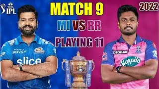 IPL 2022 - Match 9 Mumbai Indians vs Rajasthan Royals playing 11