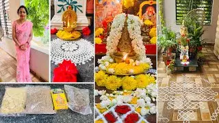 Friday Routine//Positive vibes in Home//సాంబ్రాణి పొడి ఇంట్లోనే ఇలా//Making Sambrani powder//
