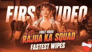 Viral Style: 1v4 Like a Pro! 🔥 Rajua Ka Squad's Fastest Wipe (BGMI Gameplay)