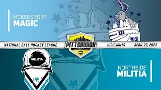 NBHL Pittsburgh Tier 2: Northside Militia vs McKeesport Magic Highlights (04/23/23)