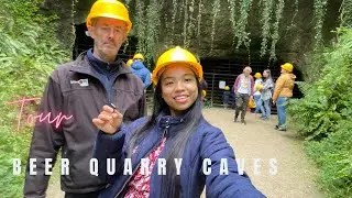 Tour at Beer Quarry Caves Part1 ,Ang kulit ni Mister|Filipina-British Couple
